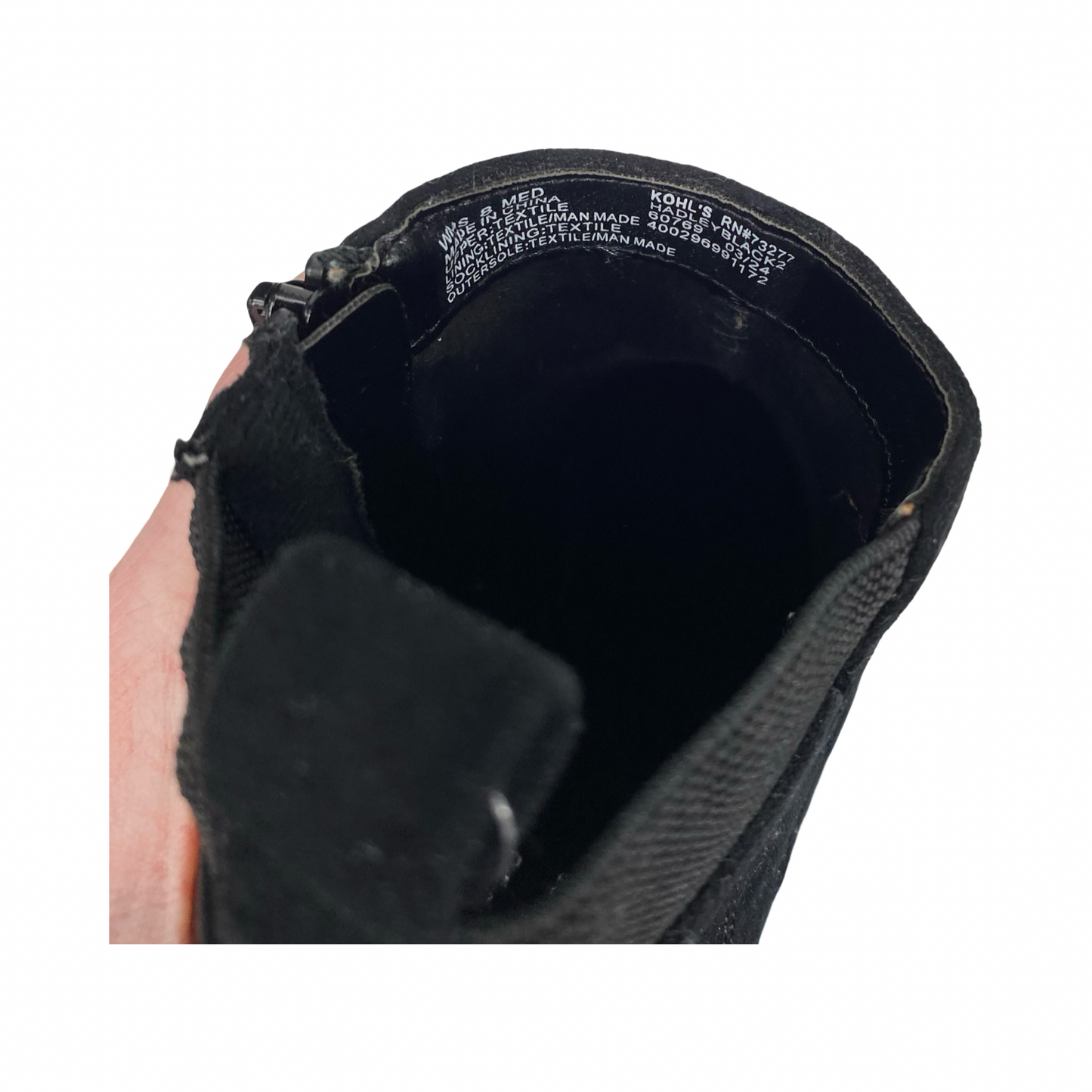 Boots Ankle Heels By Sonoma In Black, Size:8