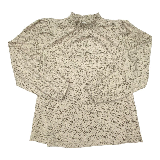 Top Ls By Loft In Polkadot Pattern, Size:M