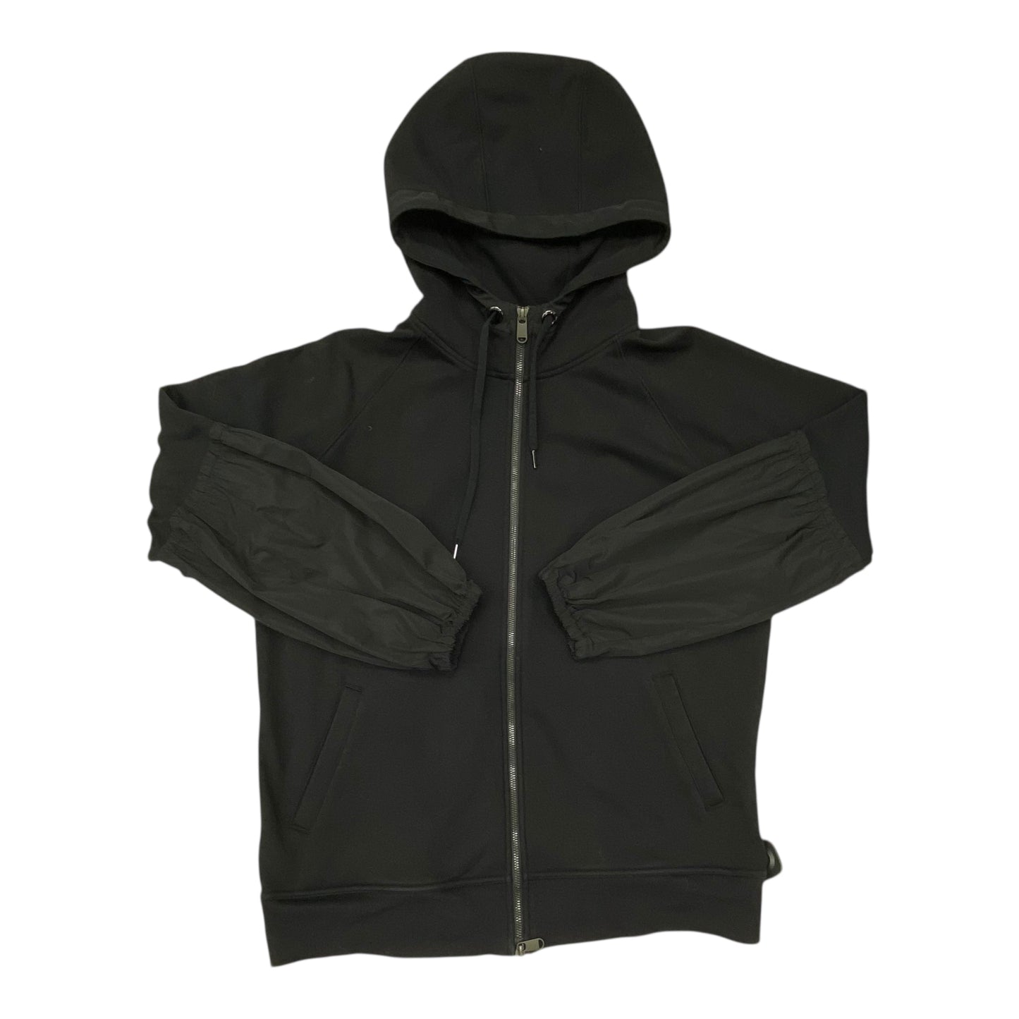 Athletic Jacket By Athleta In Black, Size:M