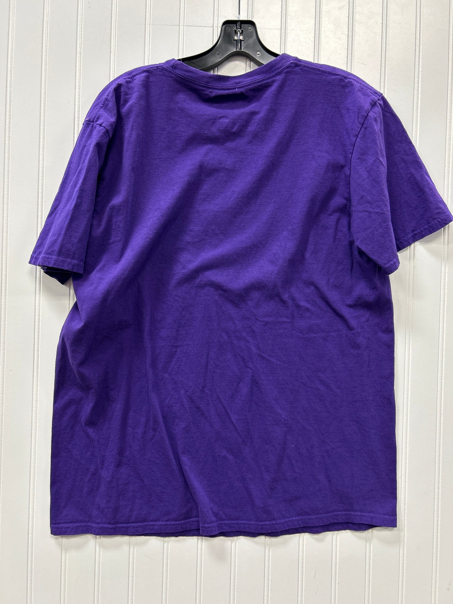 Athletic Top Ss By Nfl In Purple, Size:L