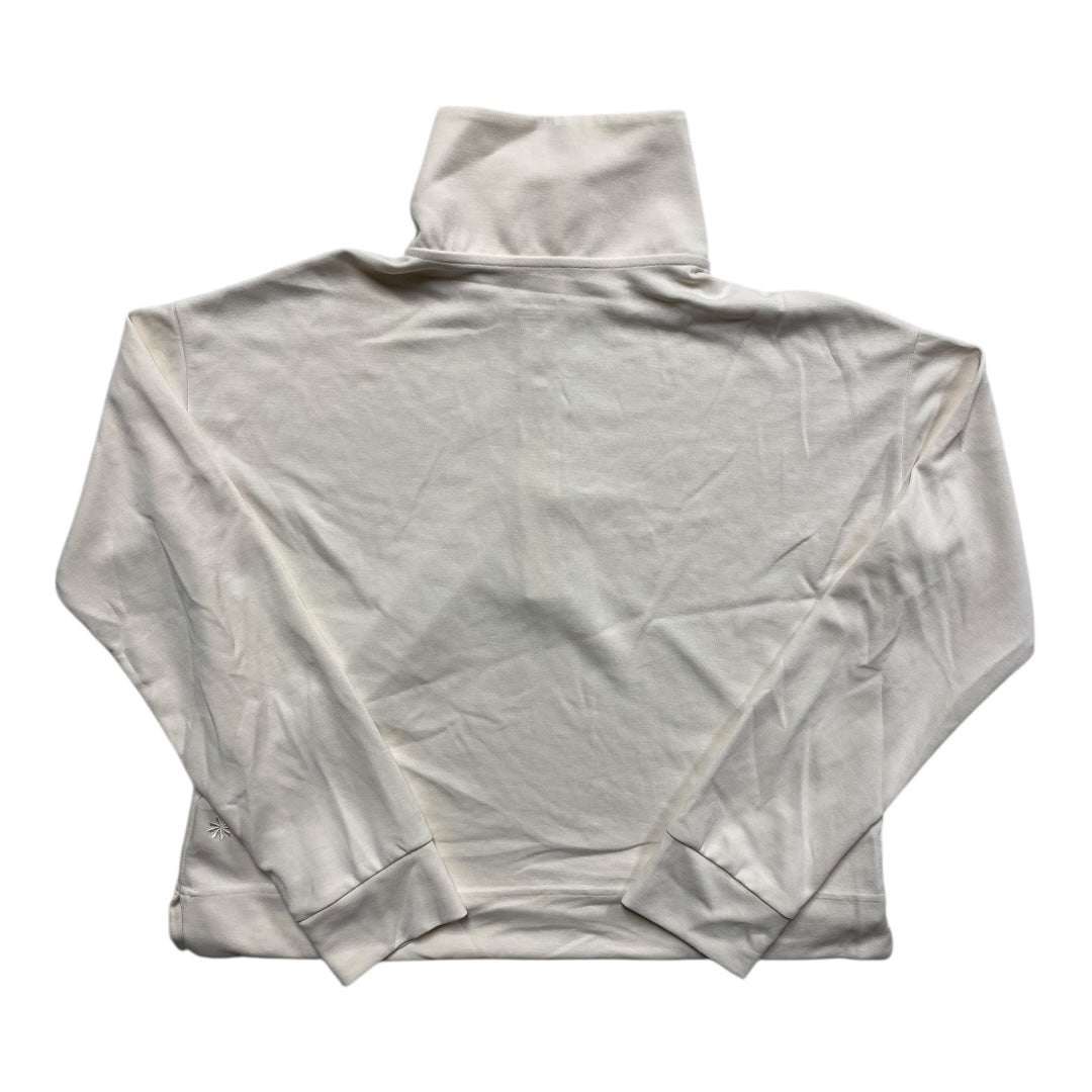 Athletic Sweatshirt Collar By Athleta In Cream, Size:S