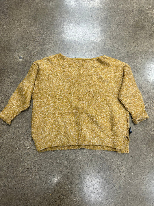 Sweater By Free People In Yellow, Size:M