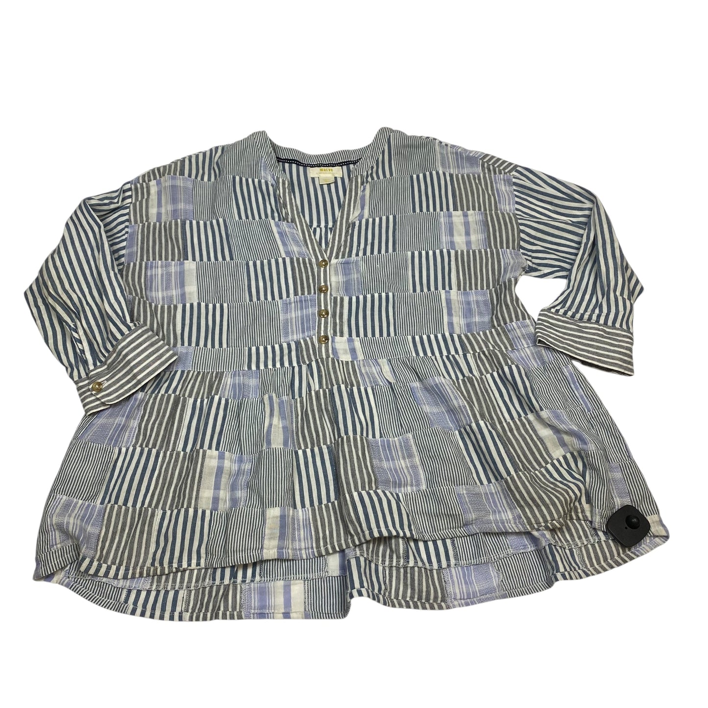 Top Ls By Maeve In Blue & White, Size:S