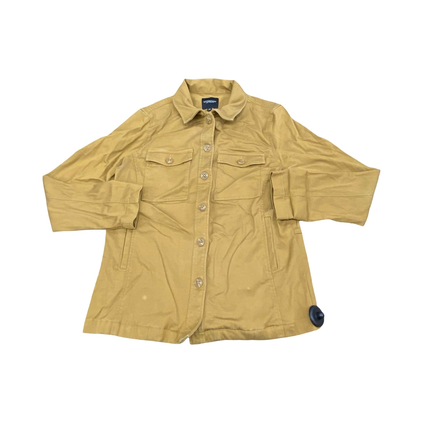 Jacket Other By Liverpool In Tan, Size:M