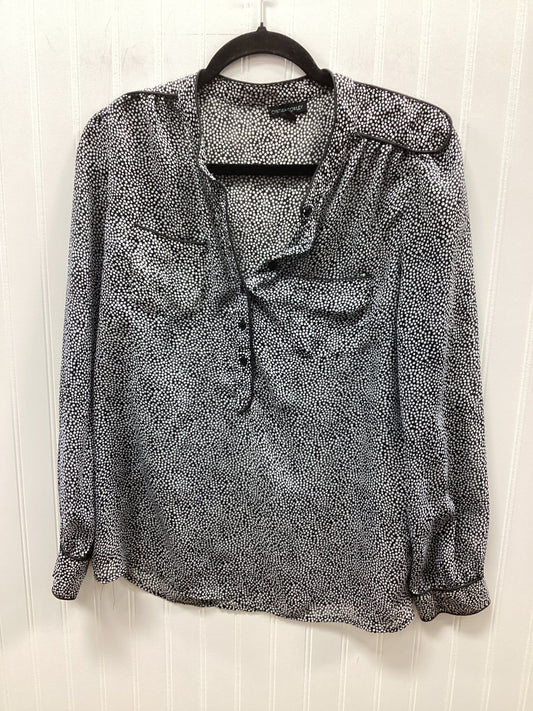 Top Ls By Cynthia Rowley In Black & White, Size:M