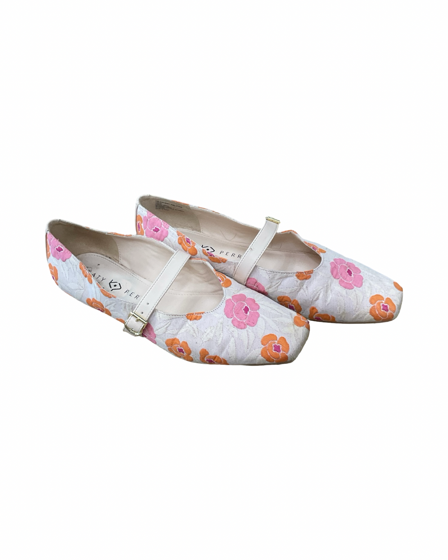 Shoes Flats By Katy Perry In Floral Print, Size:10