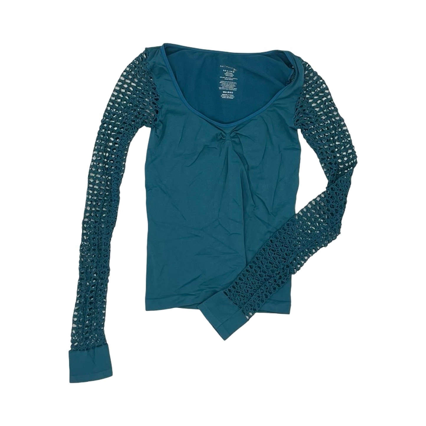 Top Ls By Free People In Teal, Size:Xs
