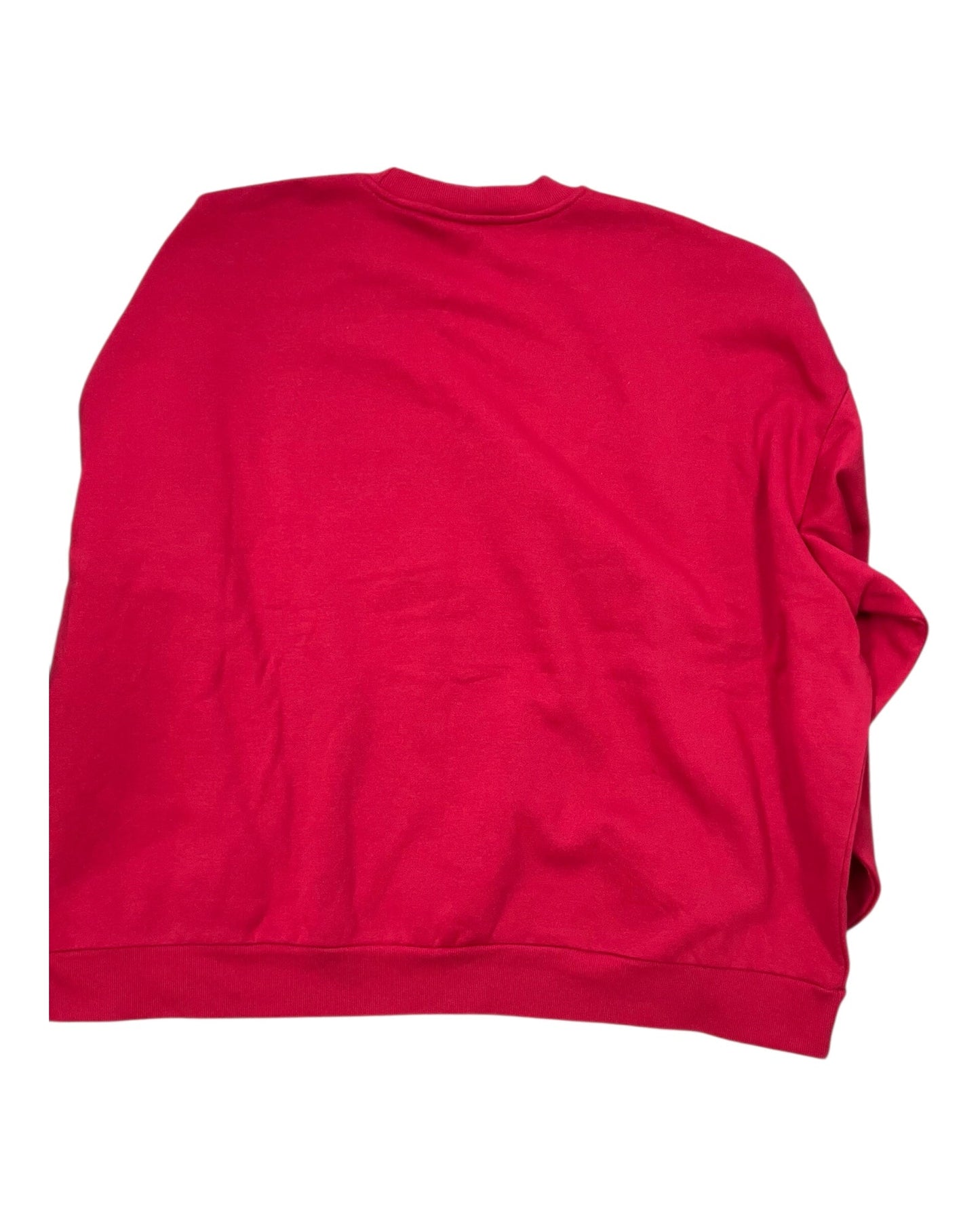 Sweatshirt Crewneck By Clothes Mentor In Red, Size:1X