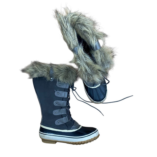 Boots Snow By Jbu By Jambu In Grey, Size:6.5