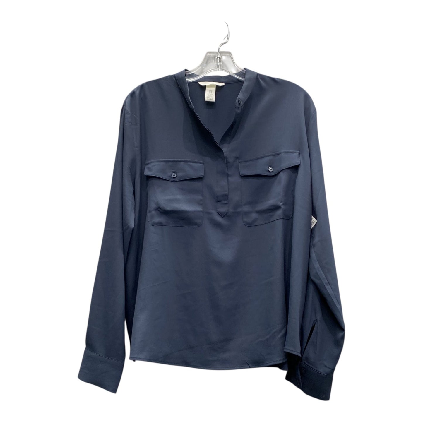 Top Ls By H&M In Blue, Size:M