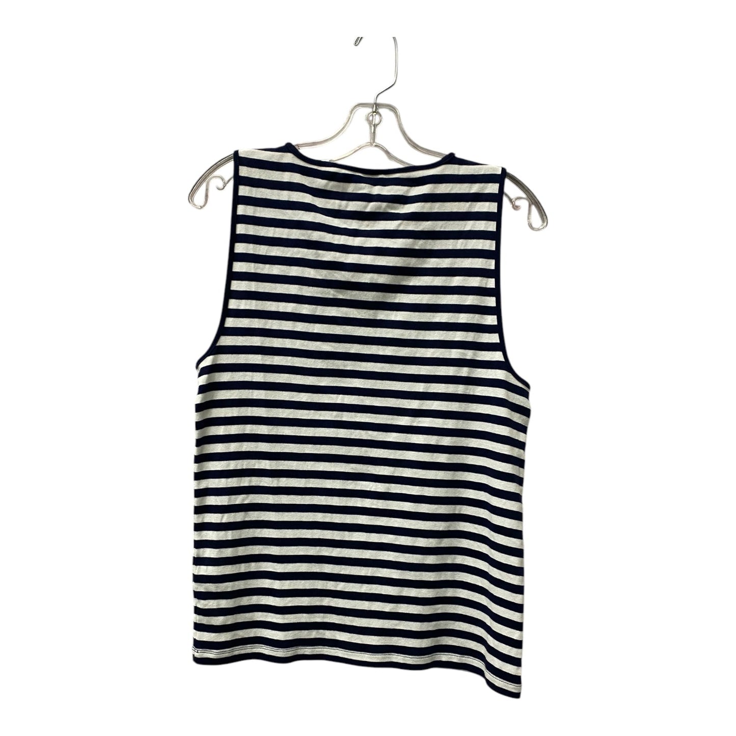 Top Sleeveless By J. Crew In Navy, Size:Xl