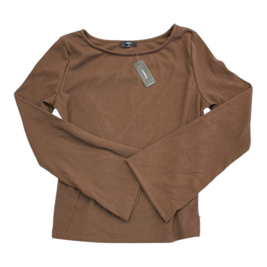 Top Ls By Express In Brown, Size:Xl