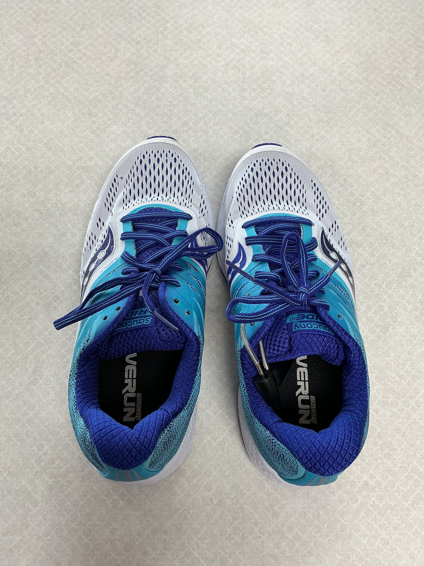 Shoes Athletic By Saucony In Blue & White, Size:8.5
