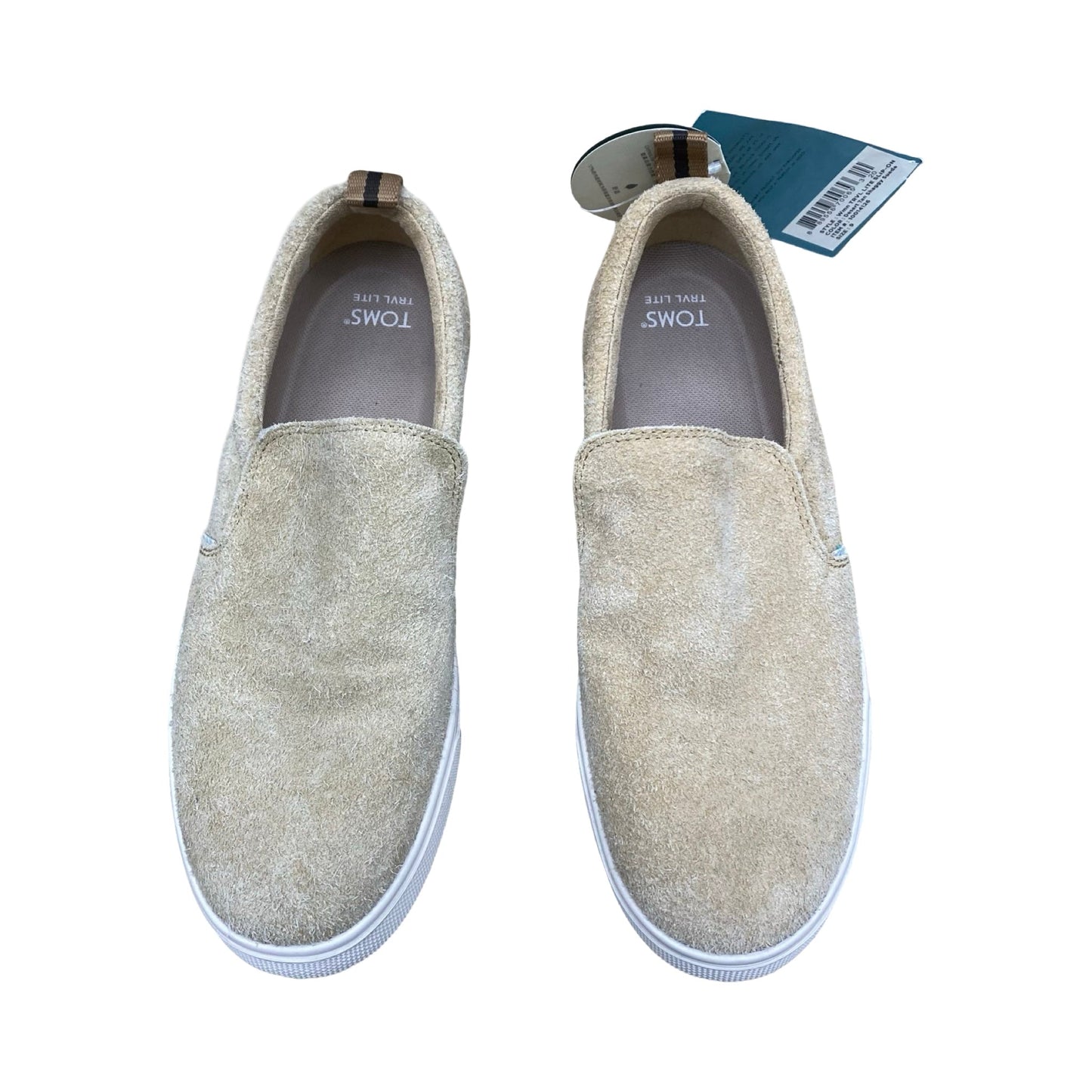 Shoes Flats By Toms In Brown, Size:9