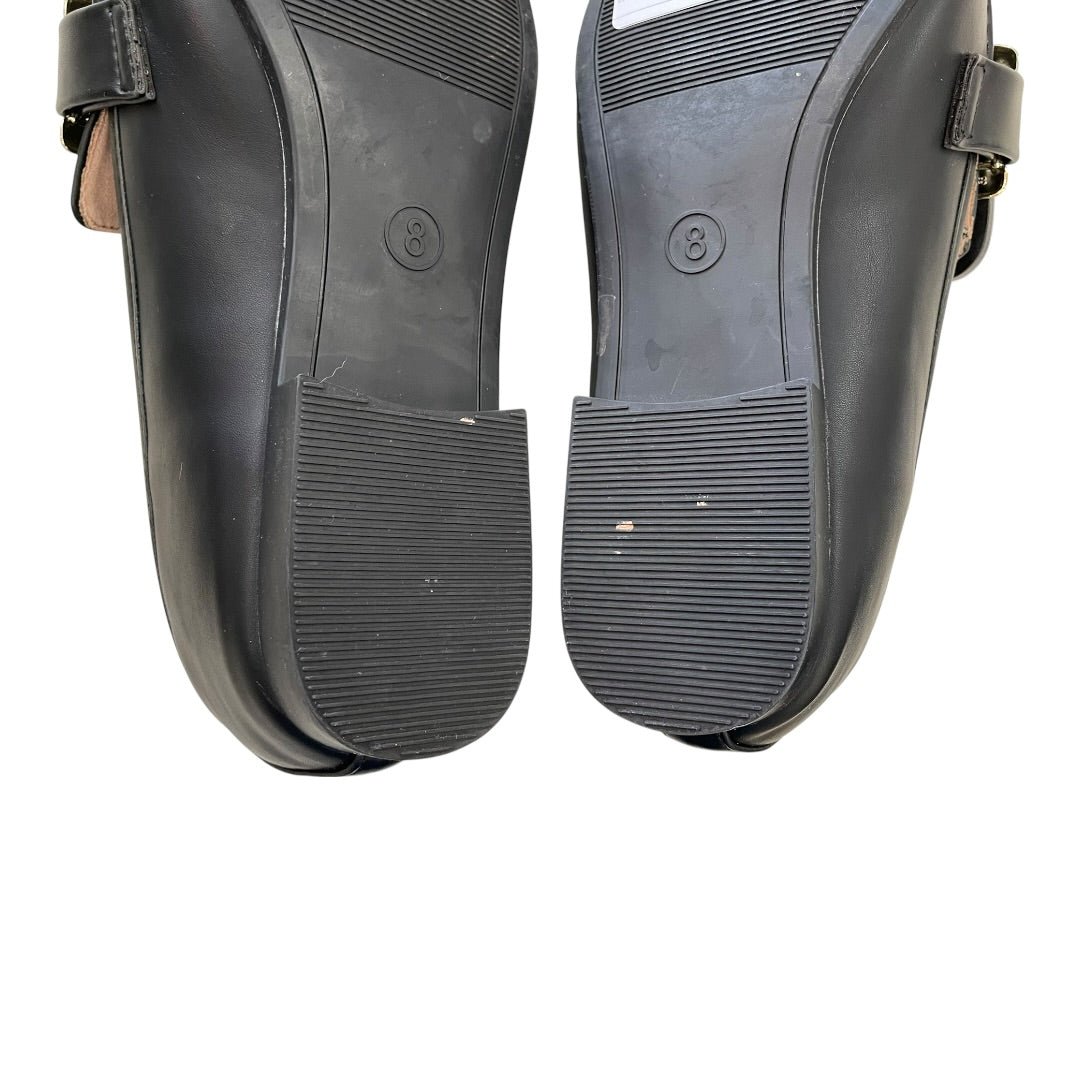 Shoes Flats By A New Day In Black, Size:8