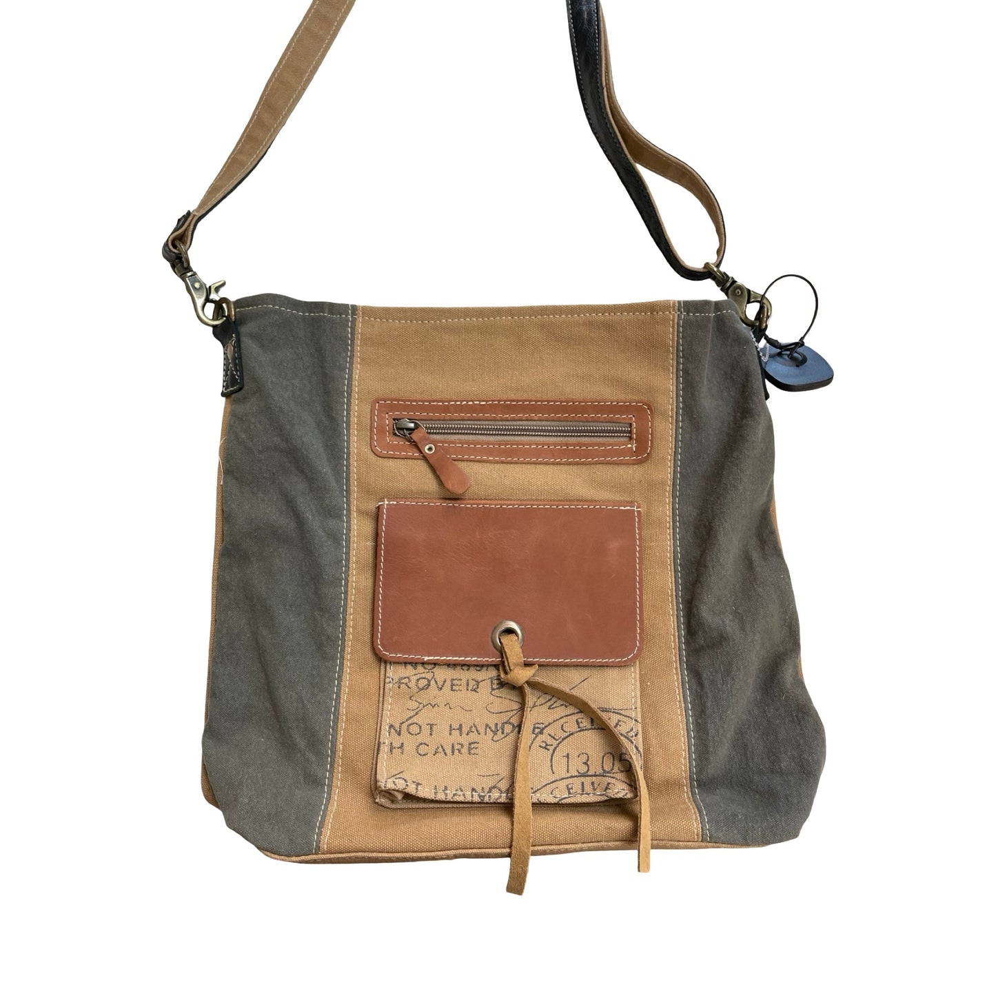 Handbag By Myra In Multi, Size:Medium