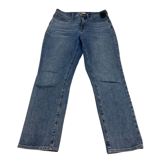 Jeans Straight By Madewell In Blue Denim, Size:4