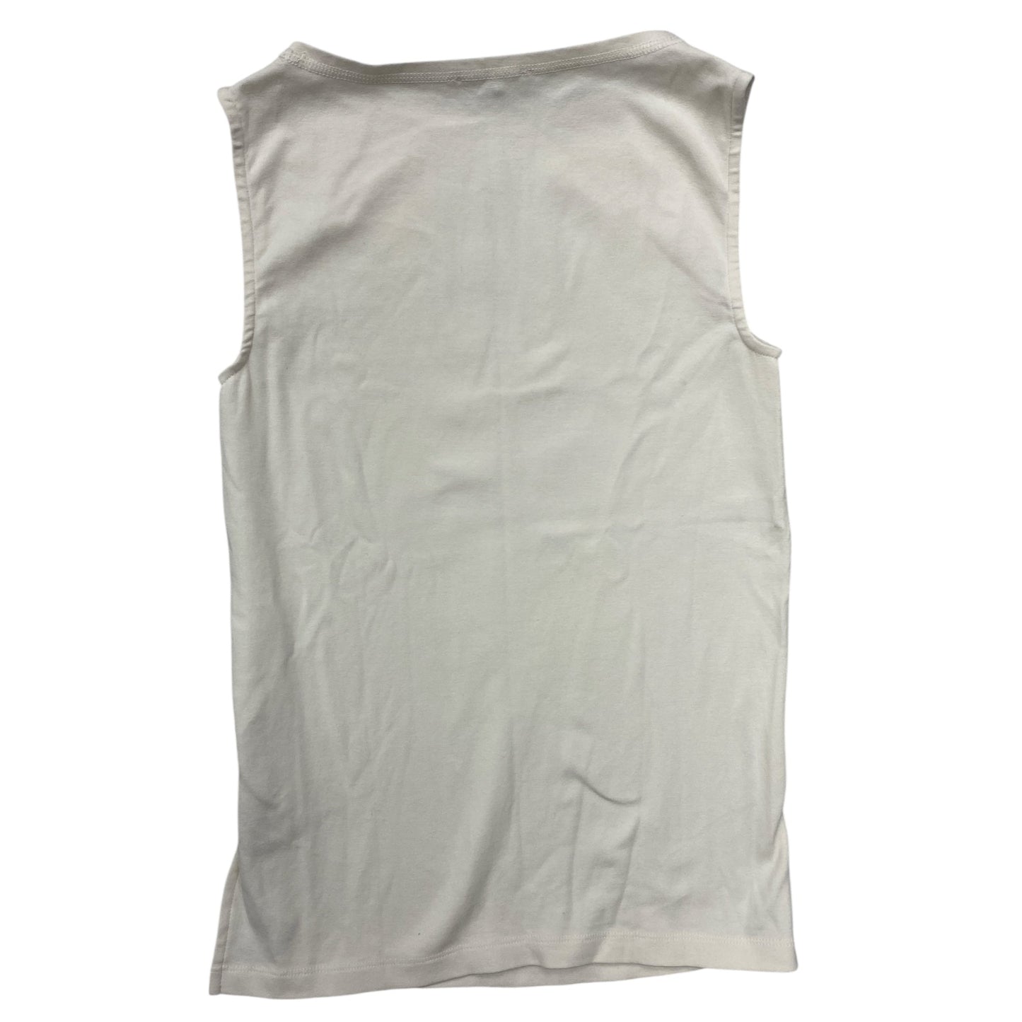Top Sleeveless By Madewell In Cream, Size:Xs