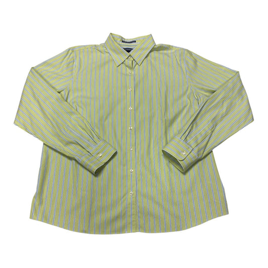 Top Ls By Lands End In Green, Size:18