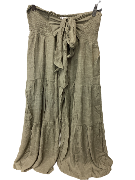 Pants Dress By Hyfve In Green, Size:L