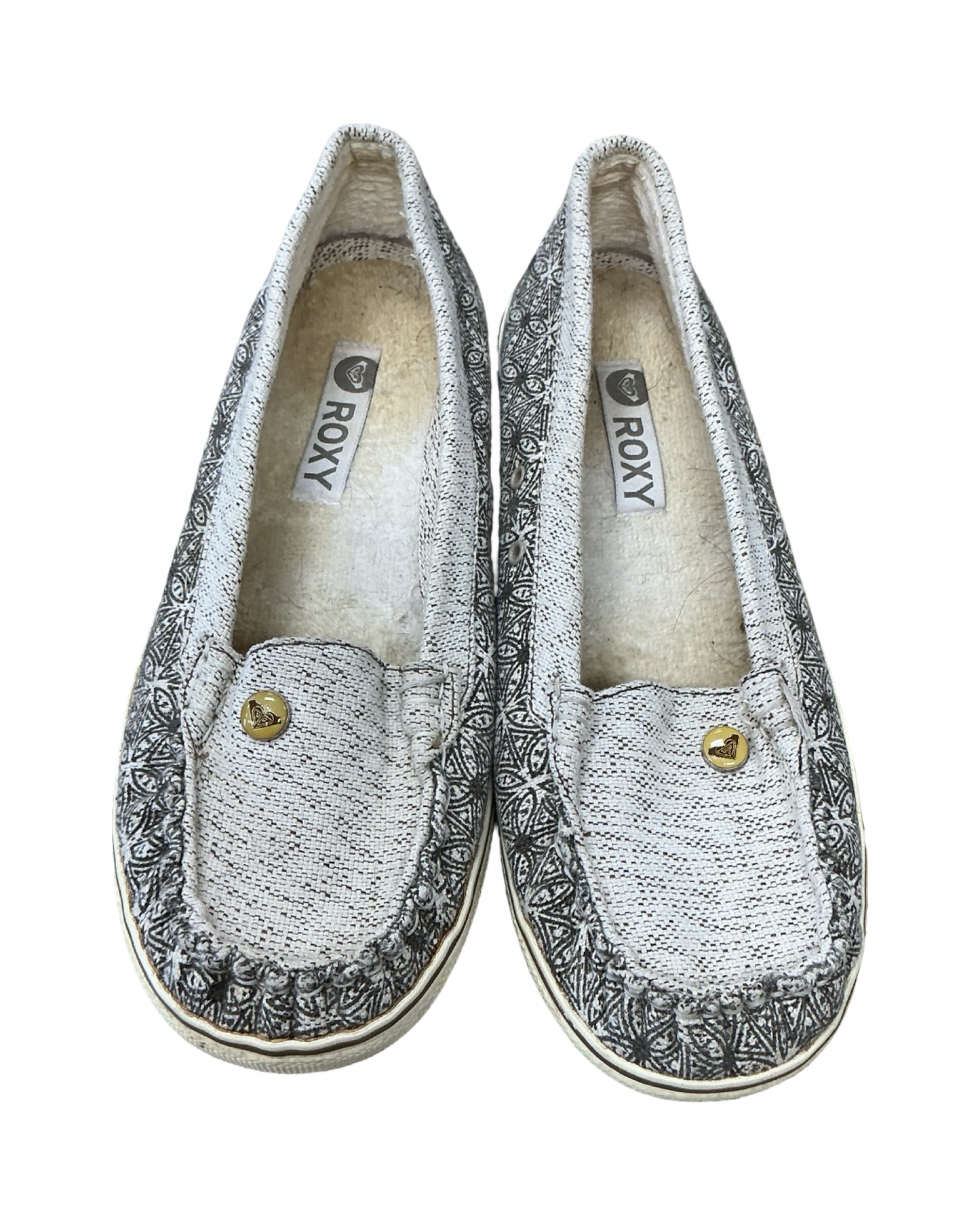 Shoes Flats By Roxy In Brown & Tan, Size:8.5