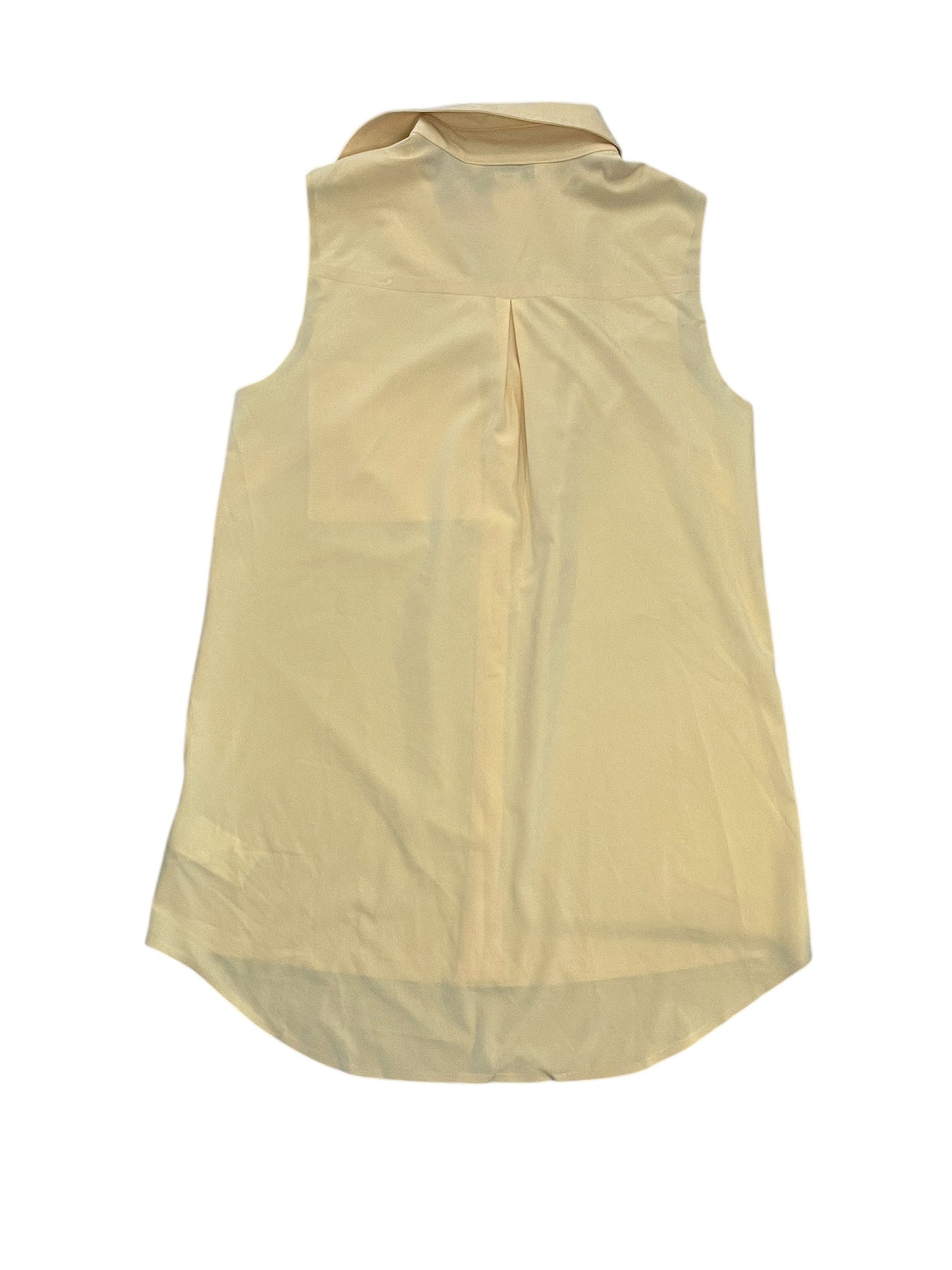 Top Sleeveless By Athleta In Yellow, Size:Xxs