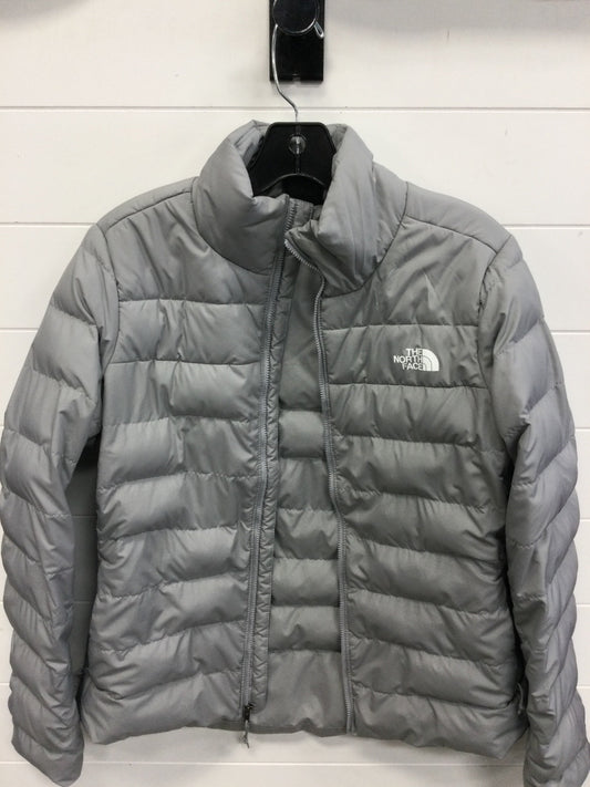 Coat Puffer & Quilted By The North Face In Grey, Size:M