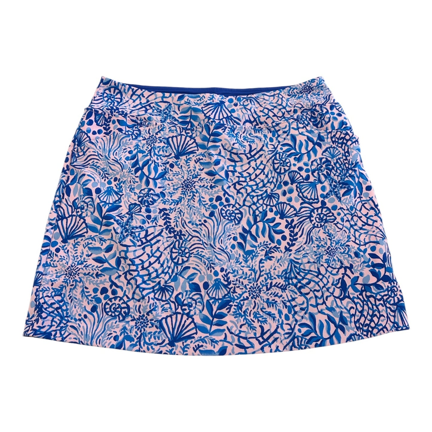 Skirt Designer By Lilly Pulitzer In Blue & Purple, Size:12