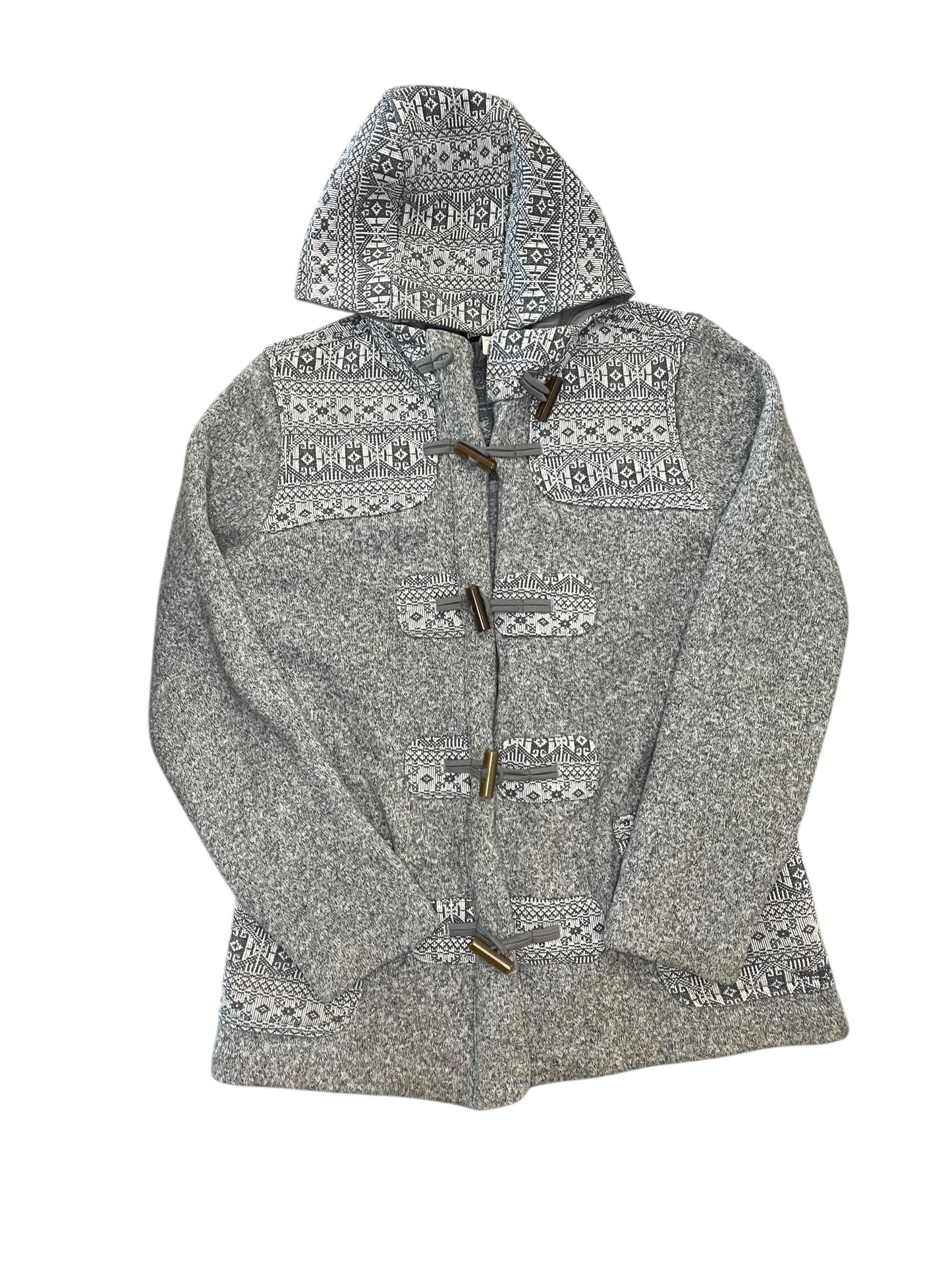 Jacket Fleece By Patagonia In Grey, Size:L