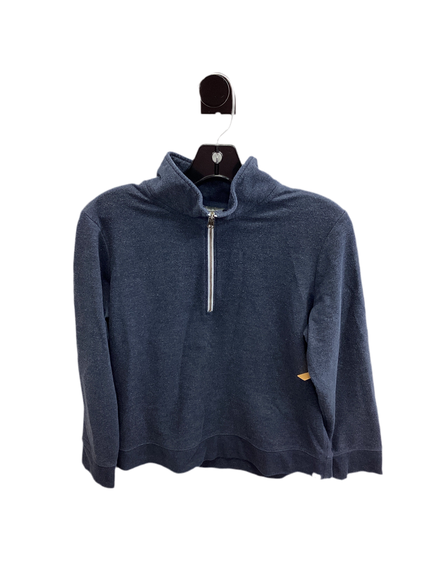 Athletic Jacket By Eddie Bauer In Navy, Size:M