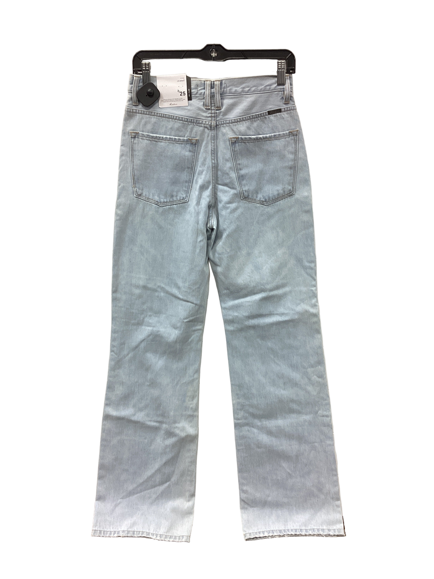 Jeans Wide Leg By Kancan In Blue Denim, Size:2