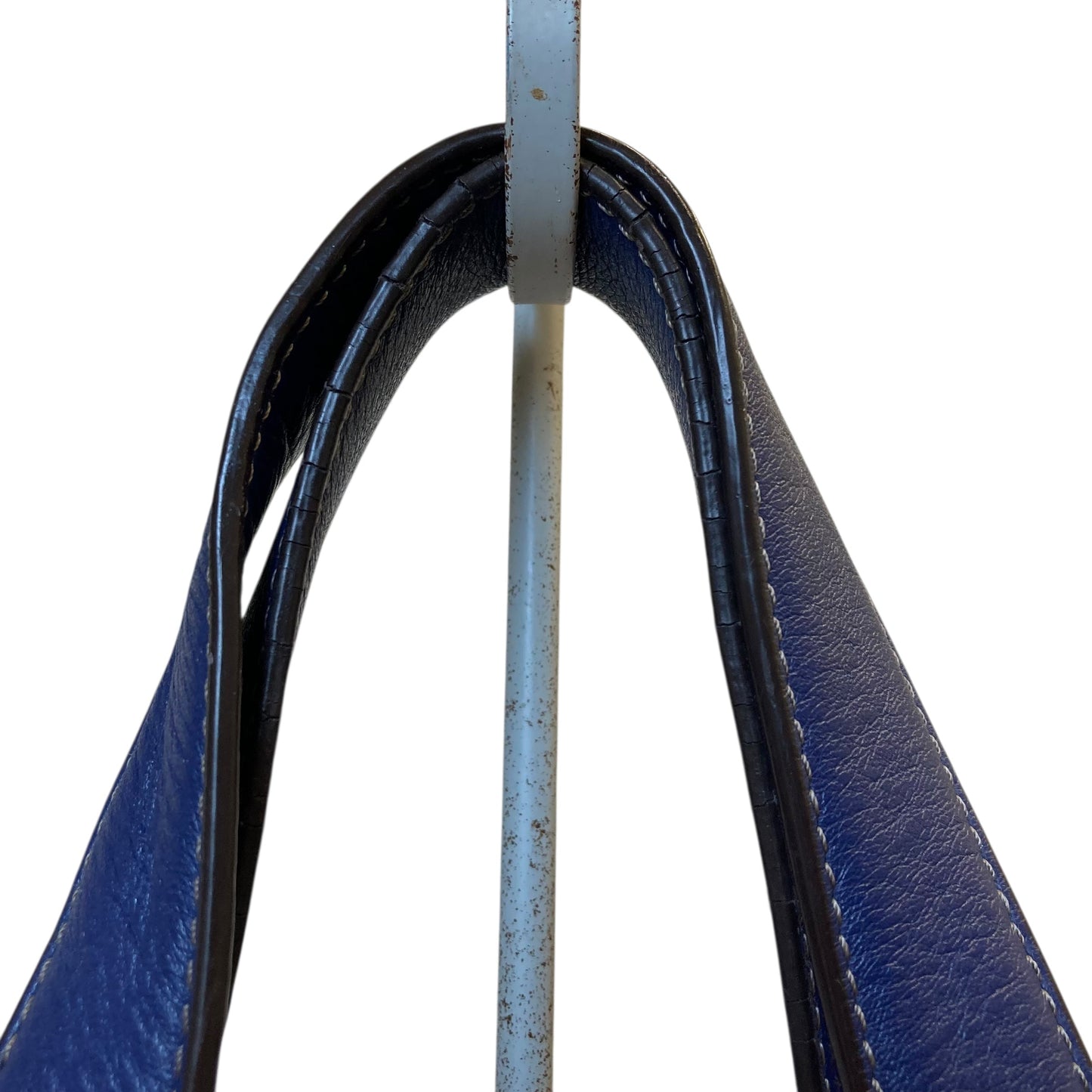 Handbag Leather By Tignanello  Purses In Blue, Size:Medium