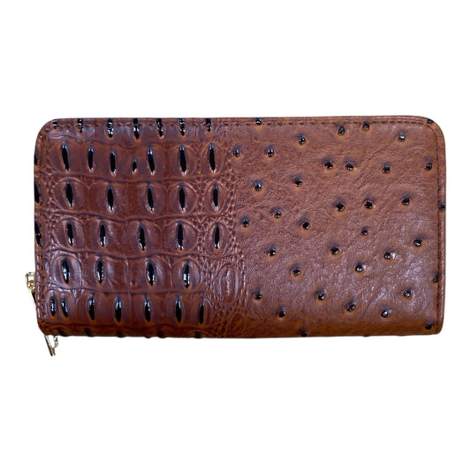 Wallet  In Brown, Size:Medium