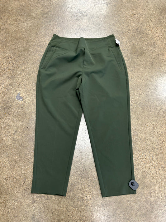 Athletic Pants By Athleta In Green, Size:16