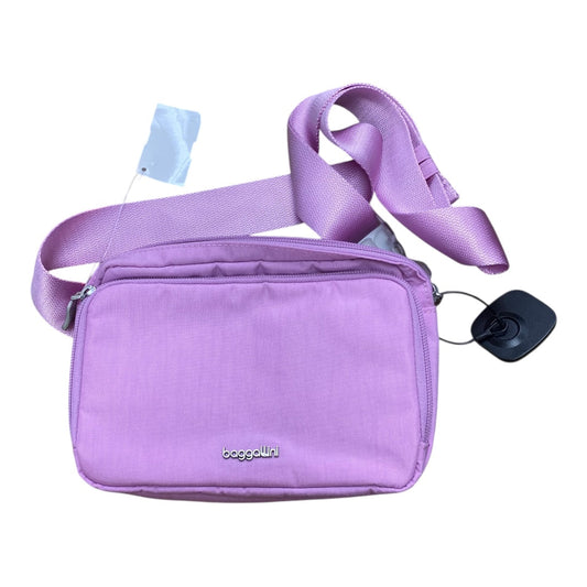 Handbag By Baggallini In Pink, Size:Small