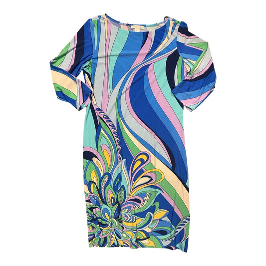 Dress Casual Midi By London Times In Multi, Size:M