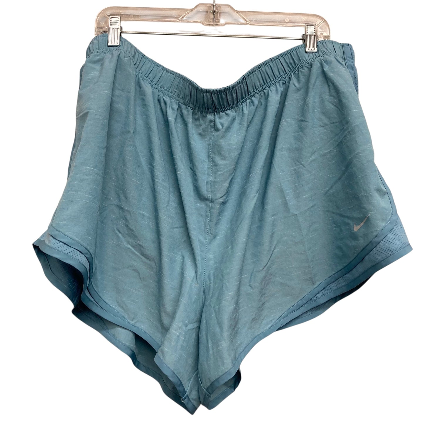 Athletic Shorts By Nike In Blue, Size:3X