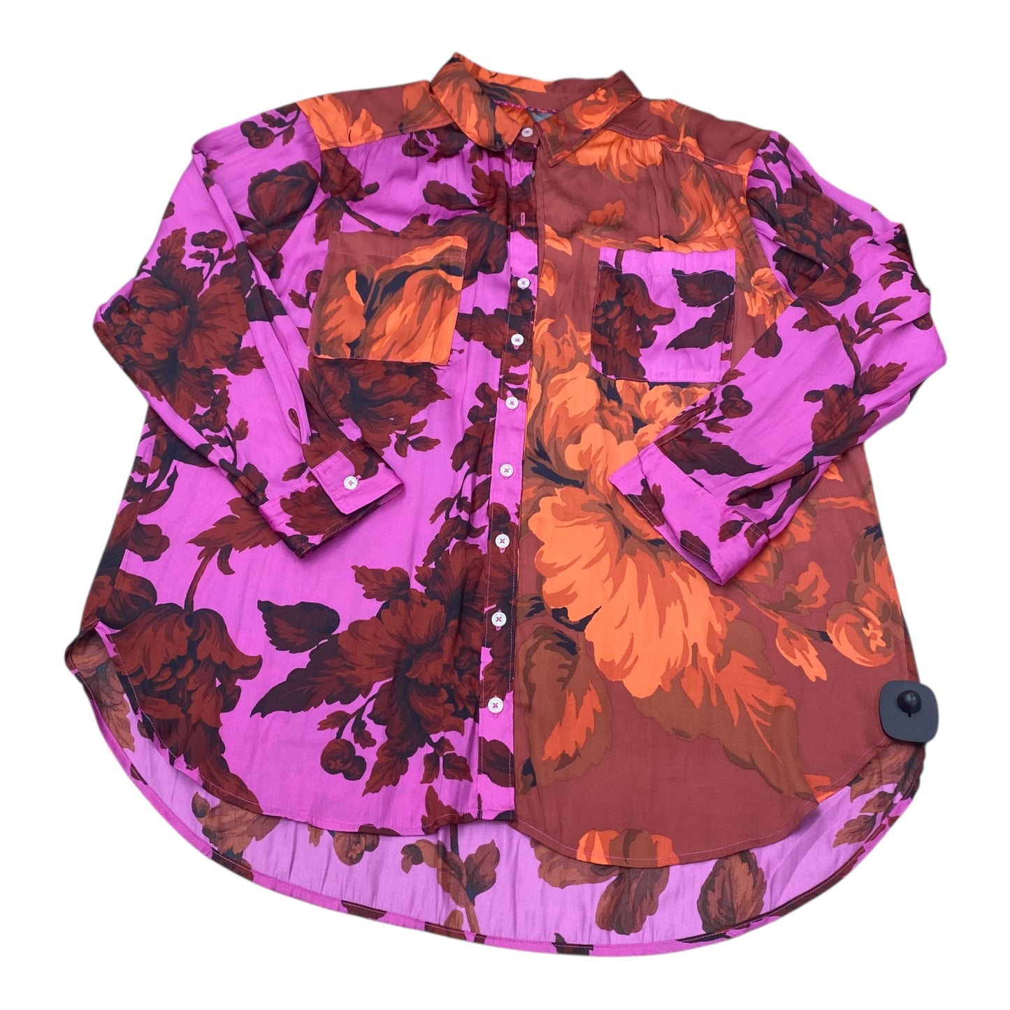 Top Ls By Anthropologie In Multi, Size:Xl