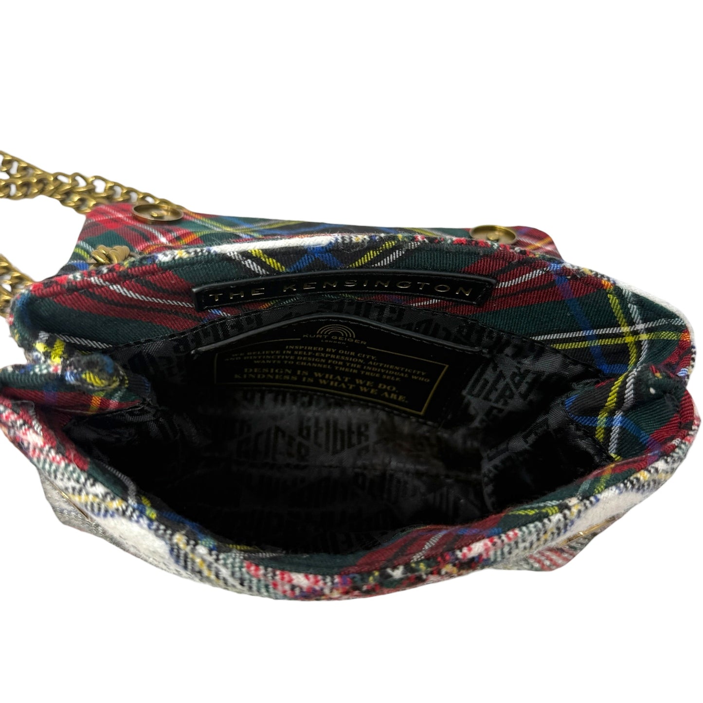 Fabric Mini Kensington Shoulder Bag Designer By Kurt Geiger, Size: Small