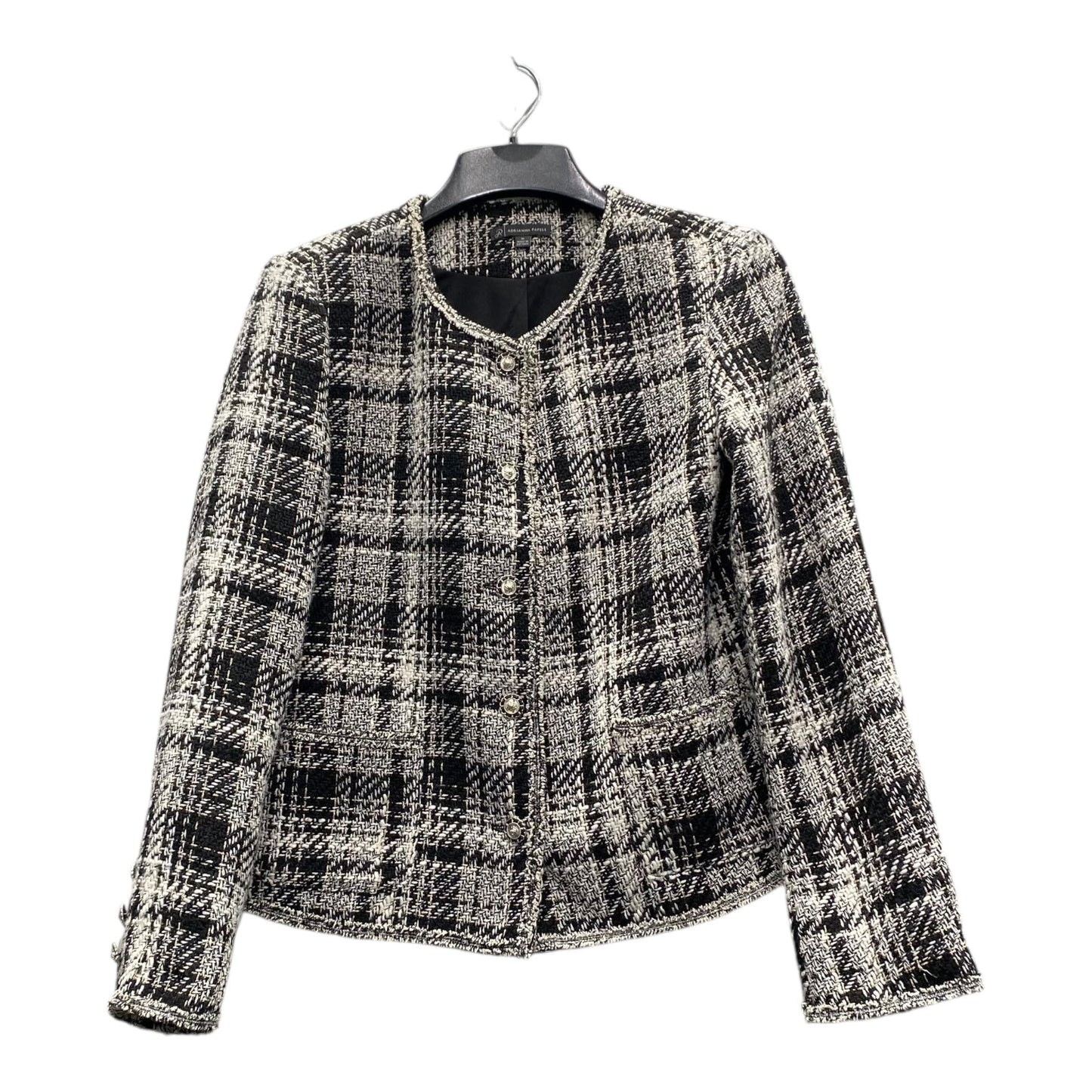 Blazer By Adrianna Papell In Black, Size:M