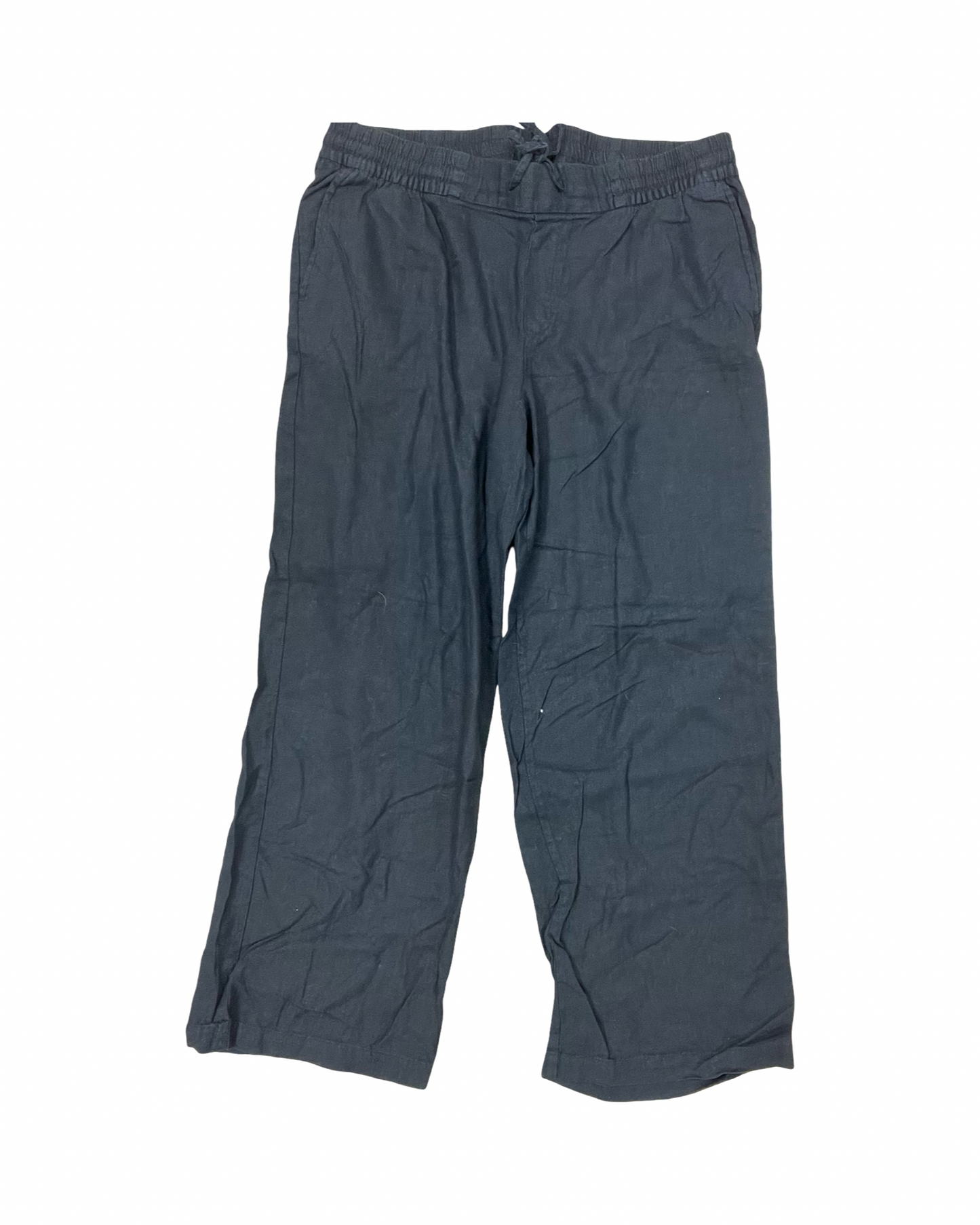 Pants Linen By Old Navy In Black, Size:12