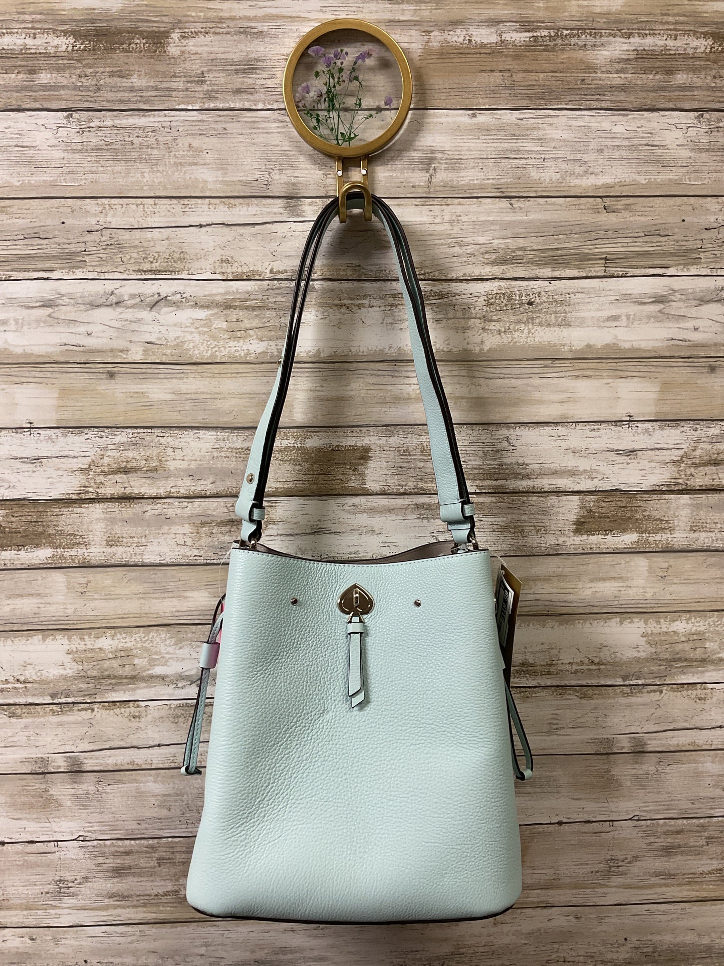 Handbag Designer By Kate Spade In Aqua, Size:Medium
