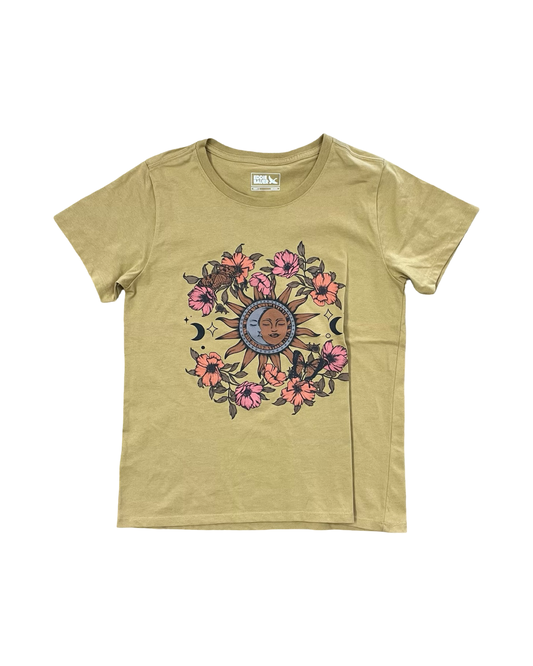 Top Ss By Eddie Bauer In Gold, Size:S