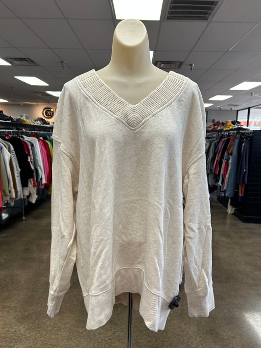 Sweater By Aerie In Cream, Size:M