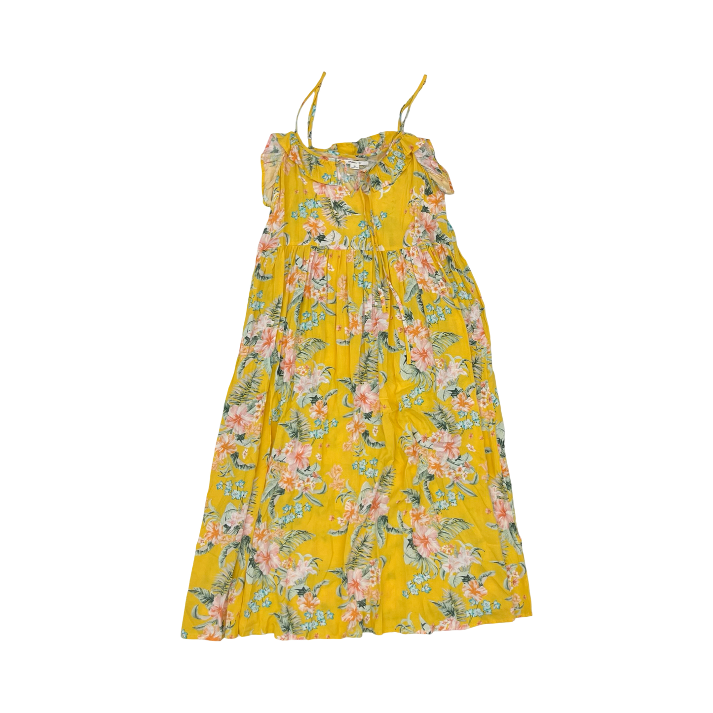Dress Casual Maxi By Clothes Mentor In Yellow, Size:M
