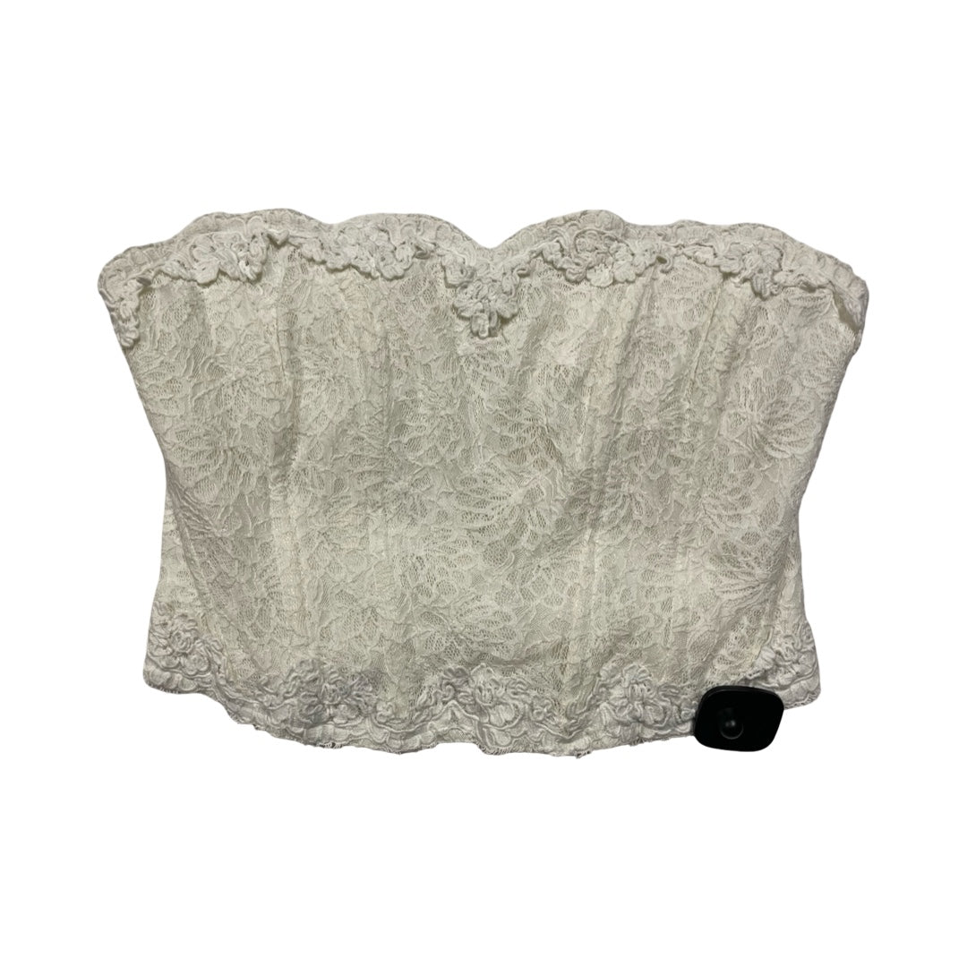 Top Sleeveless By Loveshackfancy In Cream, Size:8