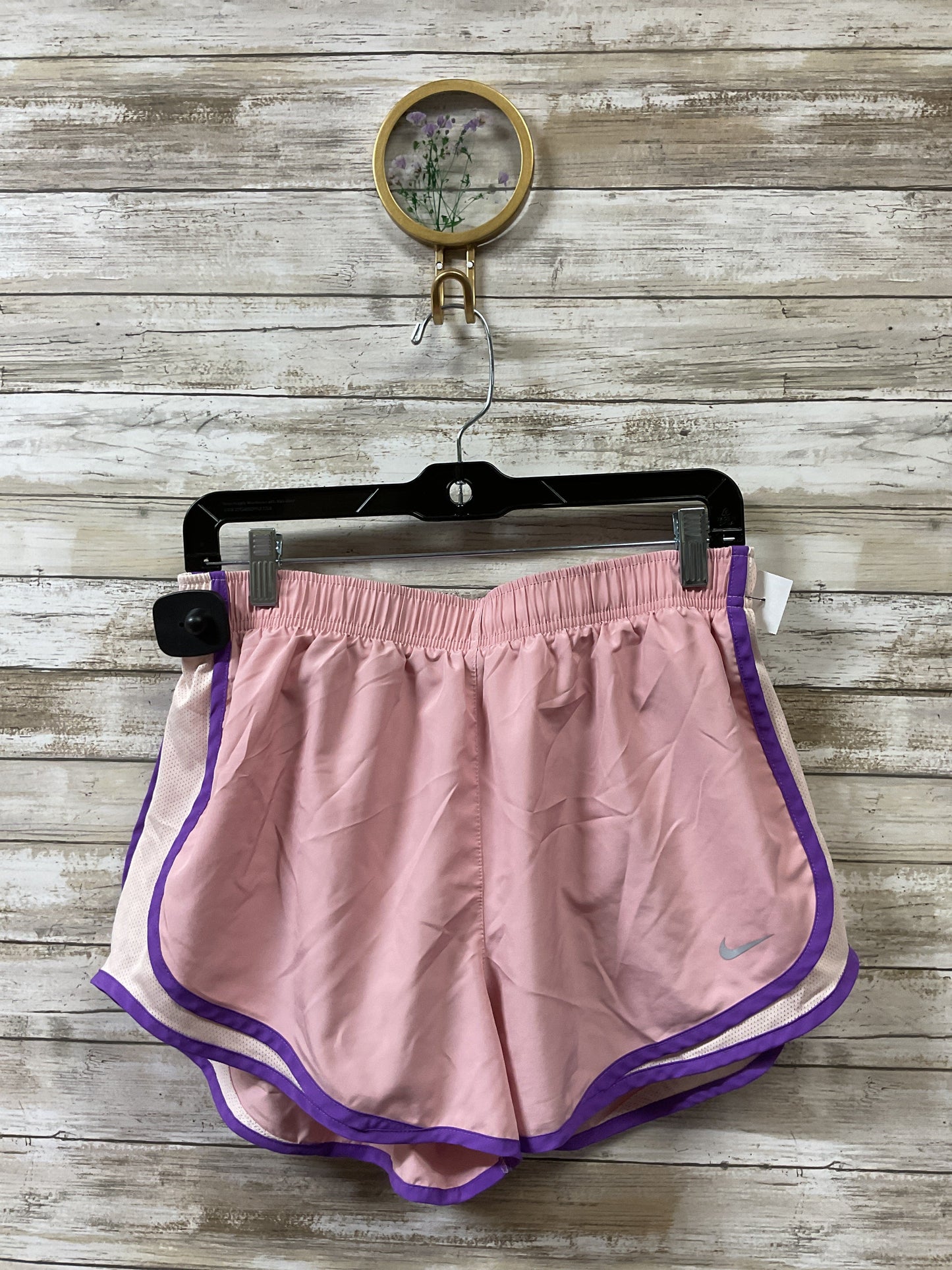 Athletic Shorts By Nike In Pink, Size:L