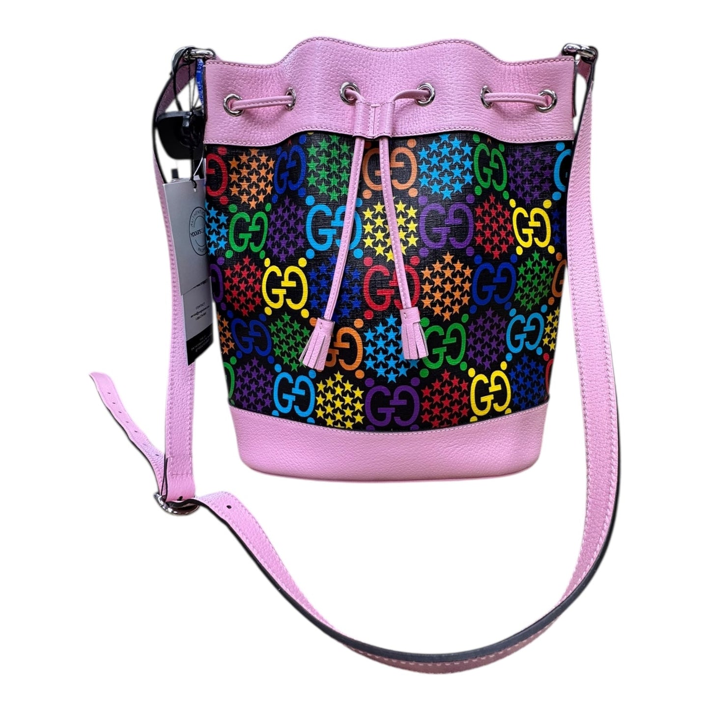 Handbag Luxury Designer By Gucci In Multi, Size:Large