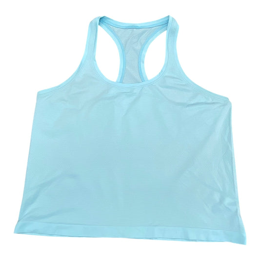 Athletic Tank Top By Lululemon In Blue, Size:14