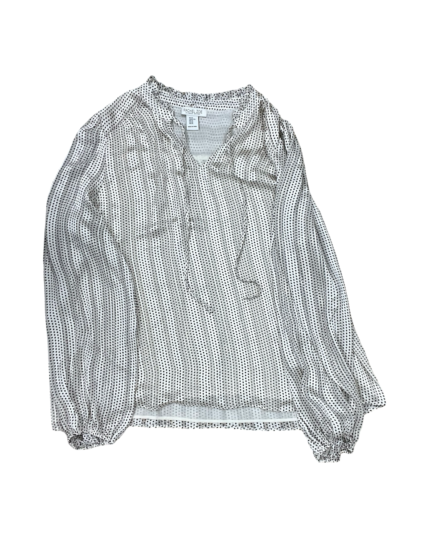 Top Ls By Rachel Zoe In Cream, Size:Xl